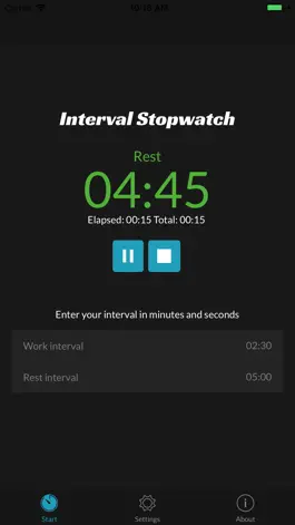 Game screenshot Interval Stopwatch Timer mod apk