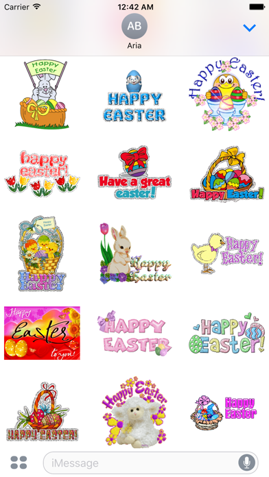 Animated Happy Easter Sticker screenshot 2