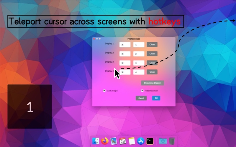 Screenshot #1 pour ShiftMouse - Cursor Teleporter