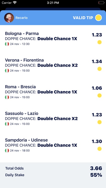 Tipstar - football predictions screenshot-5