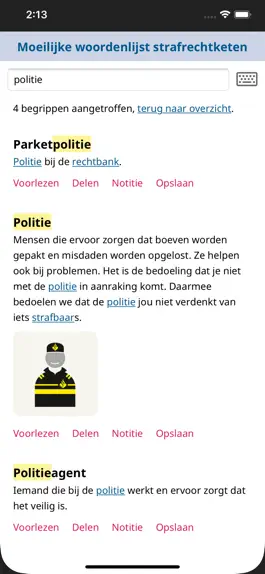 Game screenshot Moeilijke woordenlijst mod apk