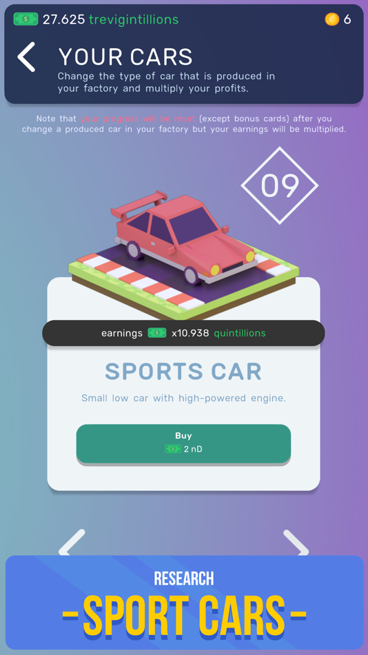 #4. Car Industry Tycoon (iOS) Przez: Adrian Zarzycki