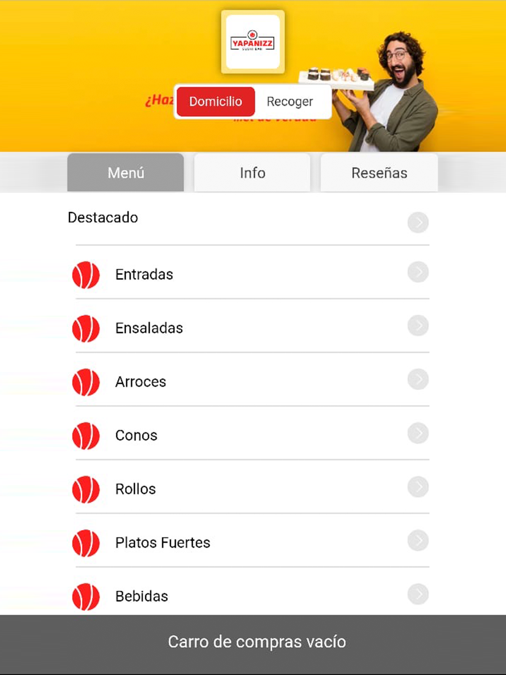 Yapanizz Sushi Bar Kosher screenshot 6