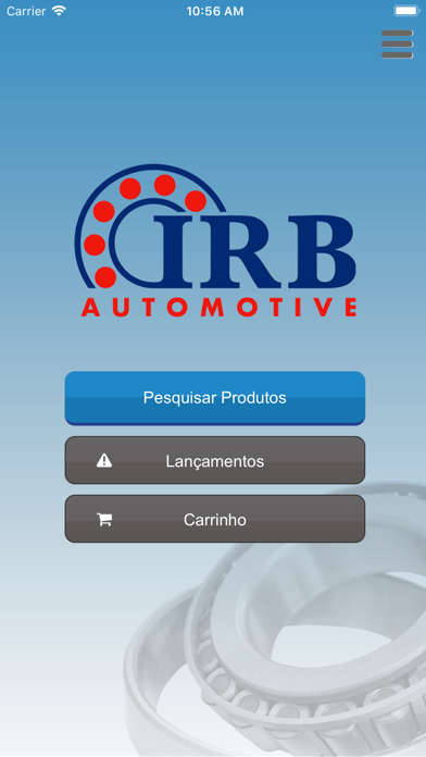 IRB Automotive - Catálogo Screenshot