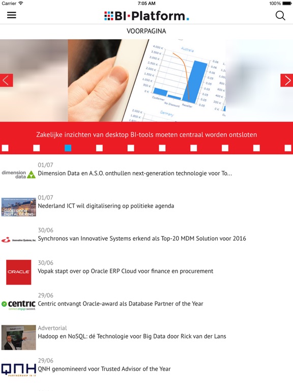 Screenshot #4 pour BI-Platform