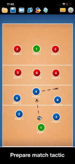 Game screenshot Coach Tactic Board: Volley++ mod apk