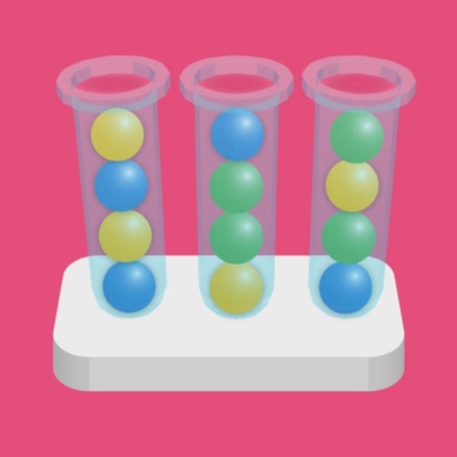 Bubble Sort 3D: Color Puzzle Icon