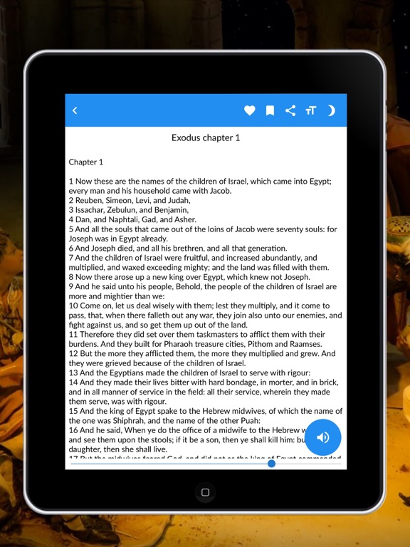 Screenshot #6 pour KJV Bible Lire MP3