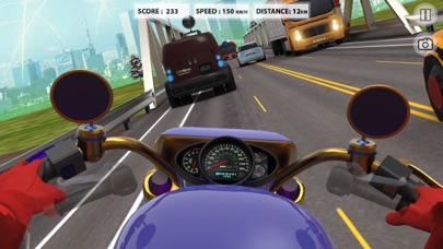 Highway Bike Traffic Rider Pro screenshot 2