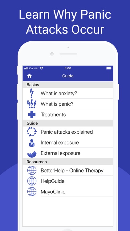 PanicShield - Panic Attack Aid screenshot-3