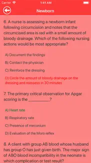 pediatric nursing quizzes iphone screenshot 4