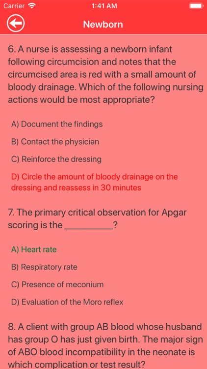 Pediatric Nursing Quizzes screenshot-3