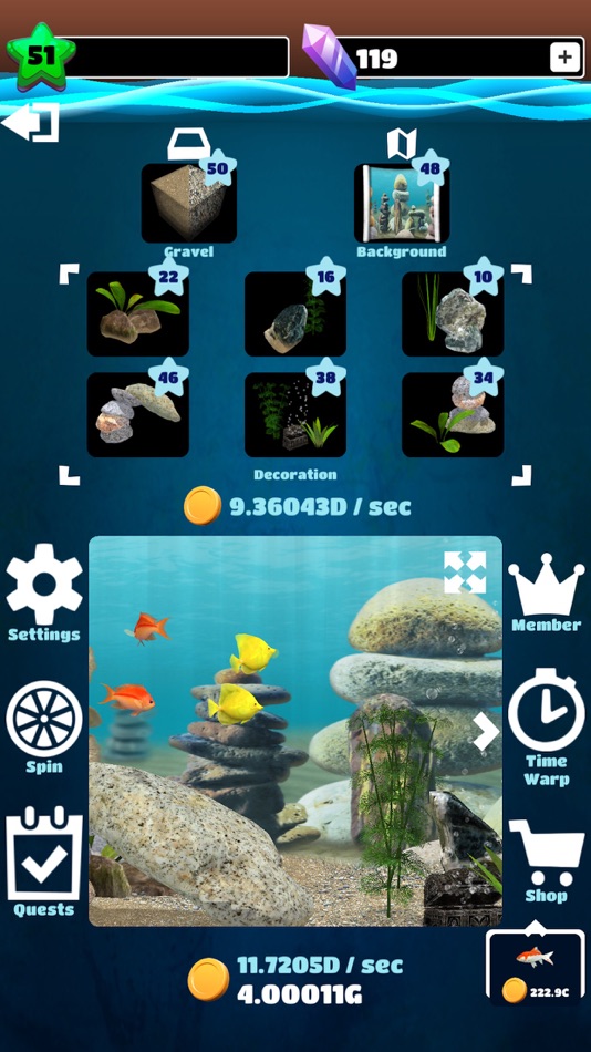 #3. Fish Farm Merge (iOS) 由: bitbros Inc.