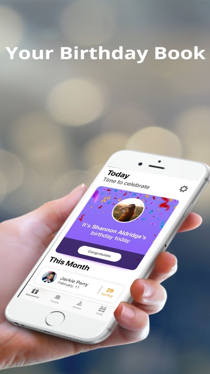 Birthbook - Reminders & wishes