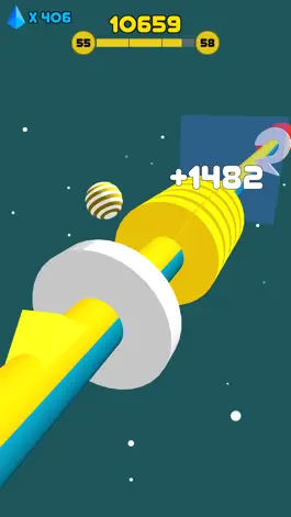 Game screenshot Color Dodge Crush Rolling Road apk