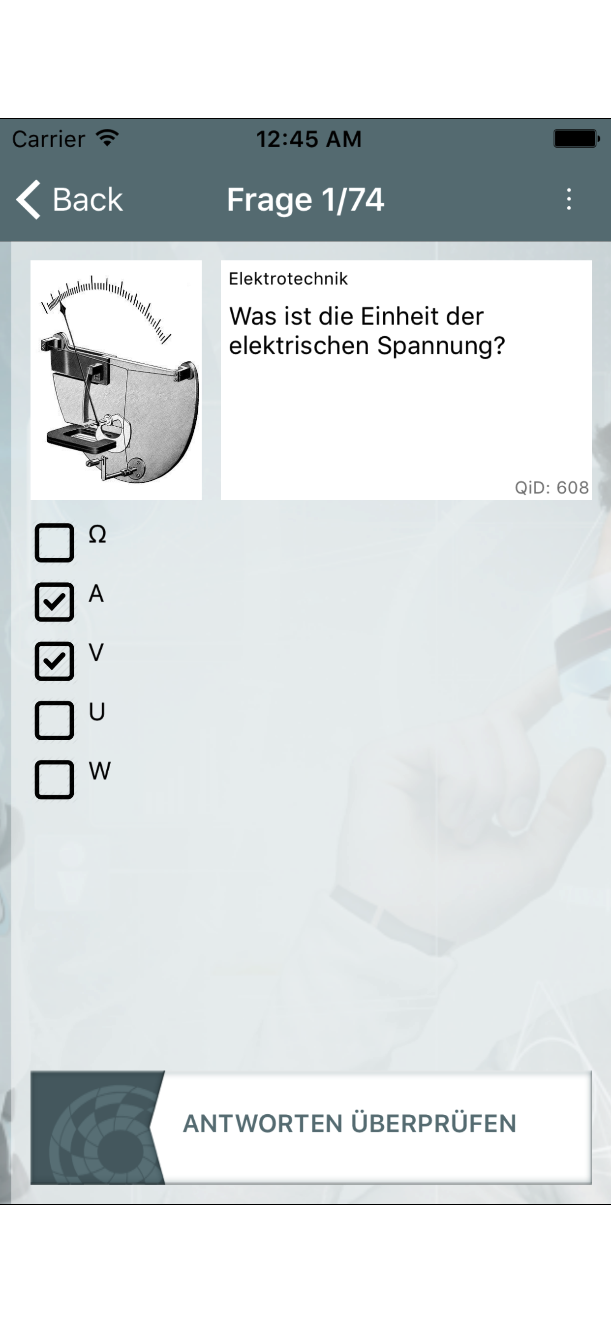 Mechatronik-Quiz