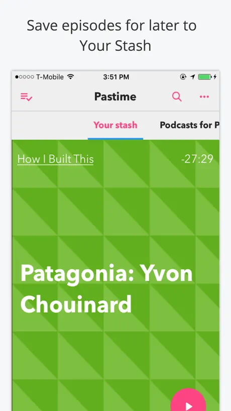 Pastime for podcasts