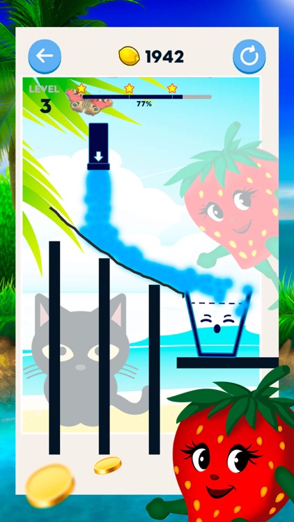 Fruity Cake: Fill the Glass