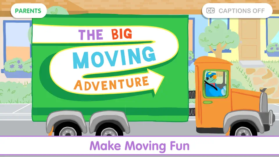 Captura de pantalla de The Big Moving Adventure en iPhone 1