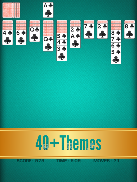 Spider Solitaire Classic ◆ iPad screenshot 7 - Games app