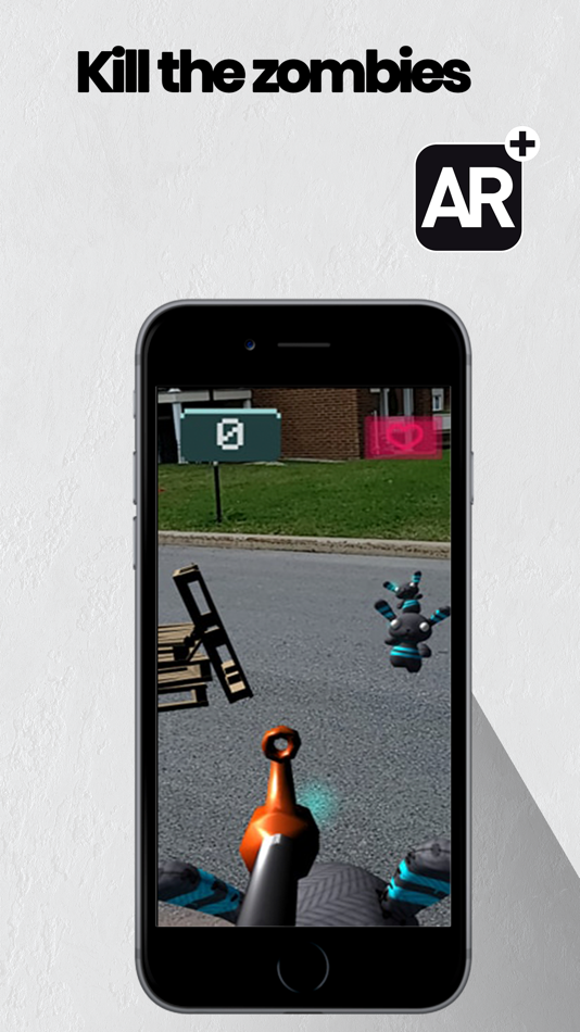 #1. AR - Bunny Attack (iOS) 由: Keneth Walters