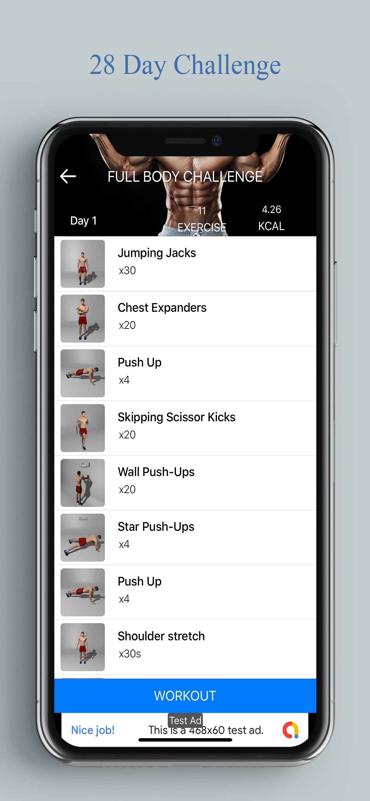 Home Workout:Lose Weight Fast screenshot 3