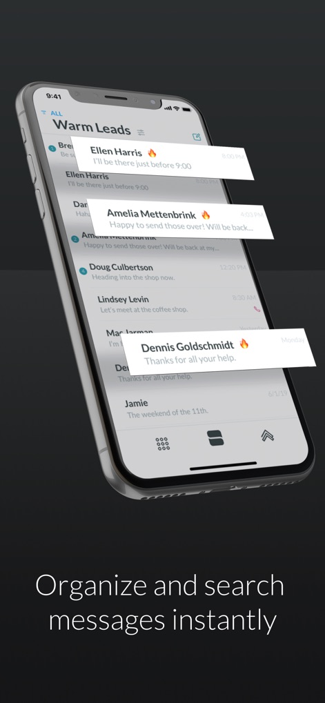 String — Modern Phone Inbox - Business App | MWM