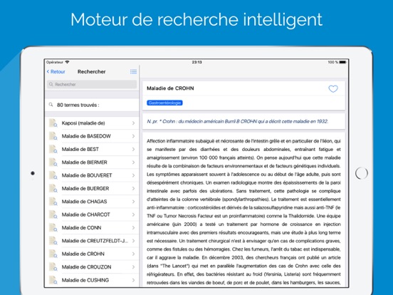 Screenshot #6 pour Dictionnaire Médical Français