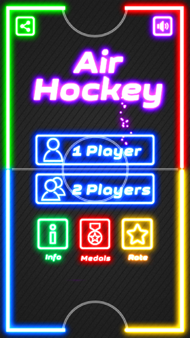 Screenshot #2 pour Air Hockey sur table 2 joueur