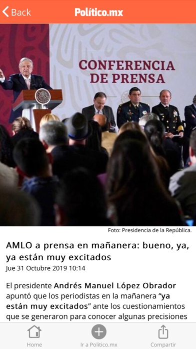 Político.mx screenshot 2