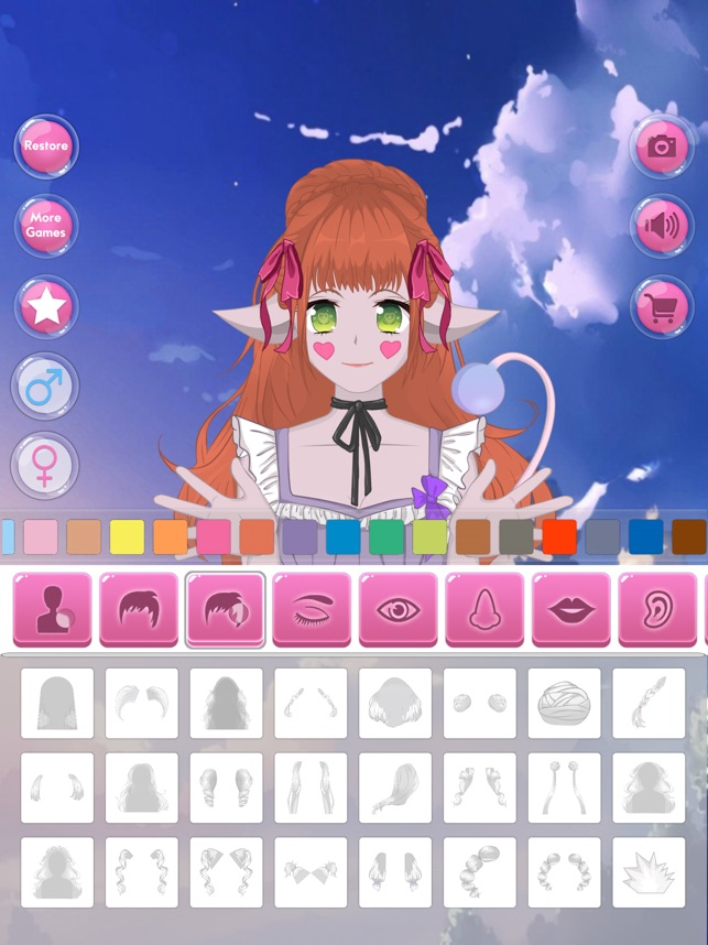 Roxie Girl: Dress up girl avatar maker game::Appstore