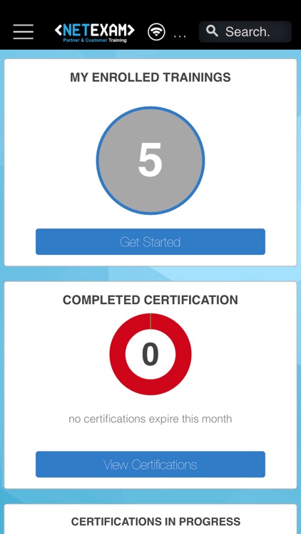 NetExam Learning Phone App