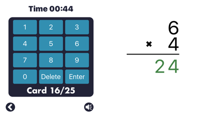 MathEdge Multiplication Screenshot