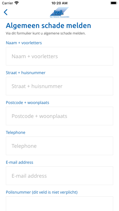 Screenshot #2 pour Van Heteren Assurantiën