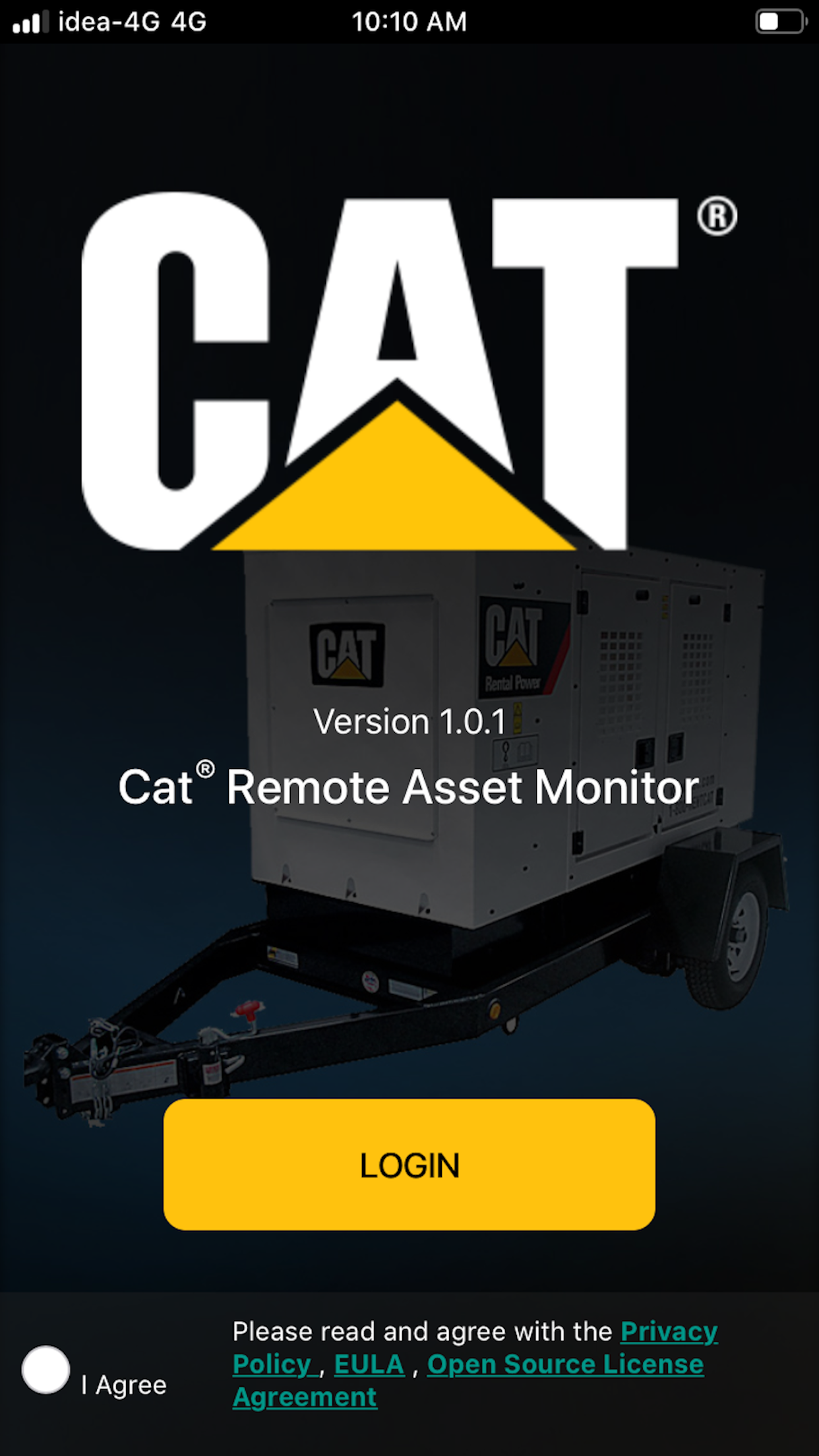 Cat® Remote Asset Monitor