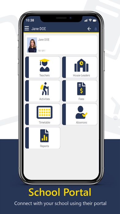 School Portal Screenshot
