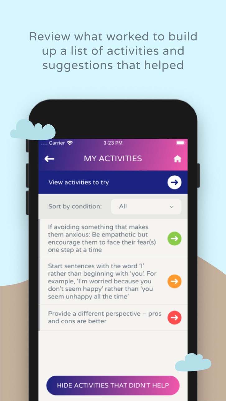 iPhone screenshot