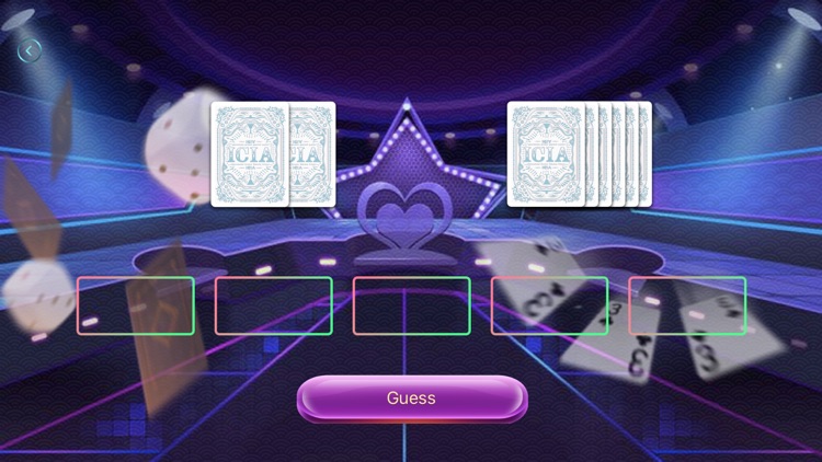 I'll guess - poker game