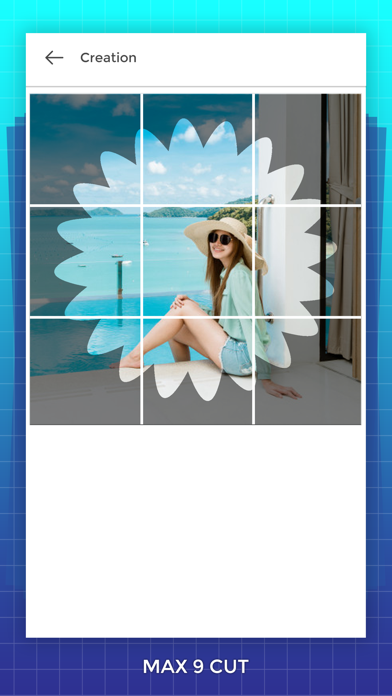 Grid Photos - 9 Square Photo Screenshot
