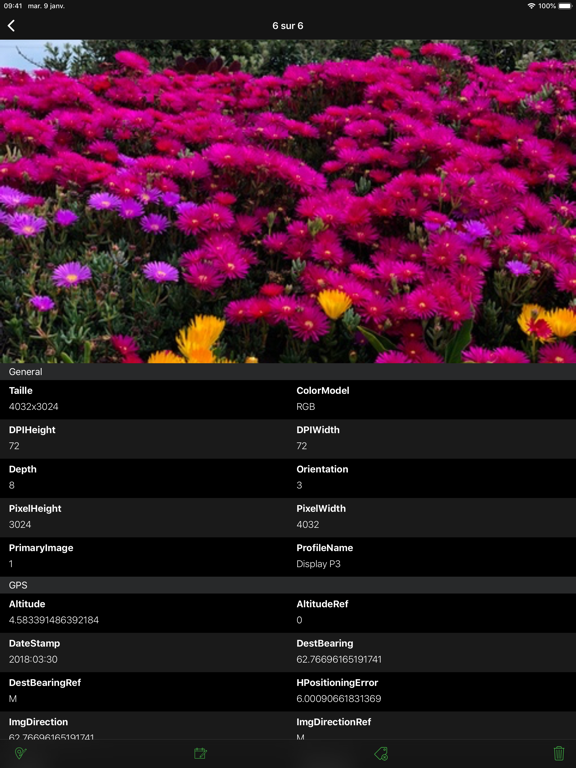 Screenshot #6 pour Exif Manager