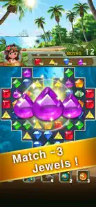 Paradise Jewel: Match-3 Puzzle screenshot #2 for iPhone