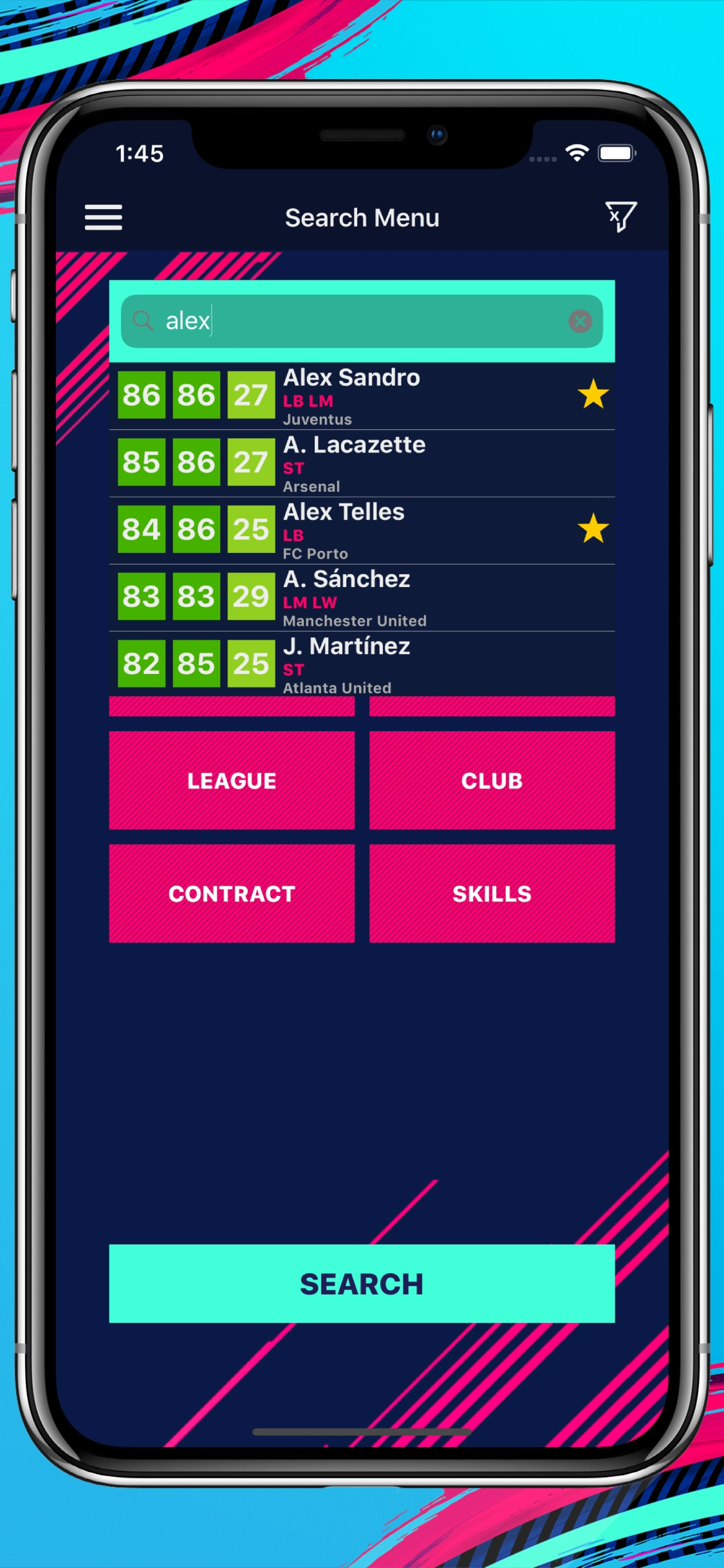 Player Potentials 19