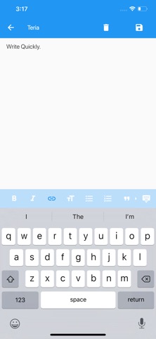 Teria - Write notes quicklyのおすすめ画像1