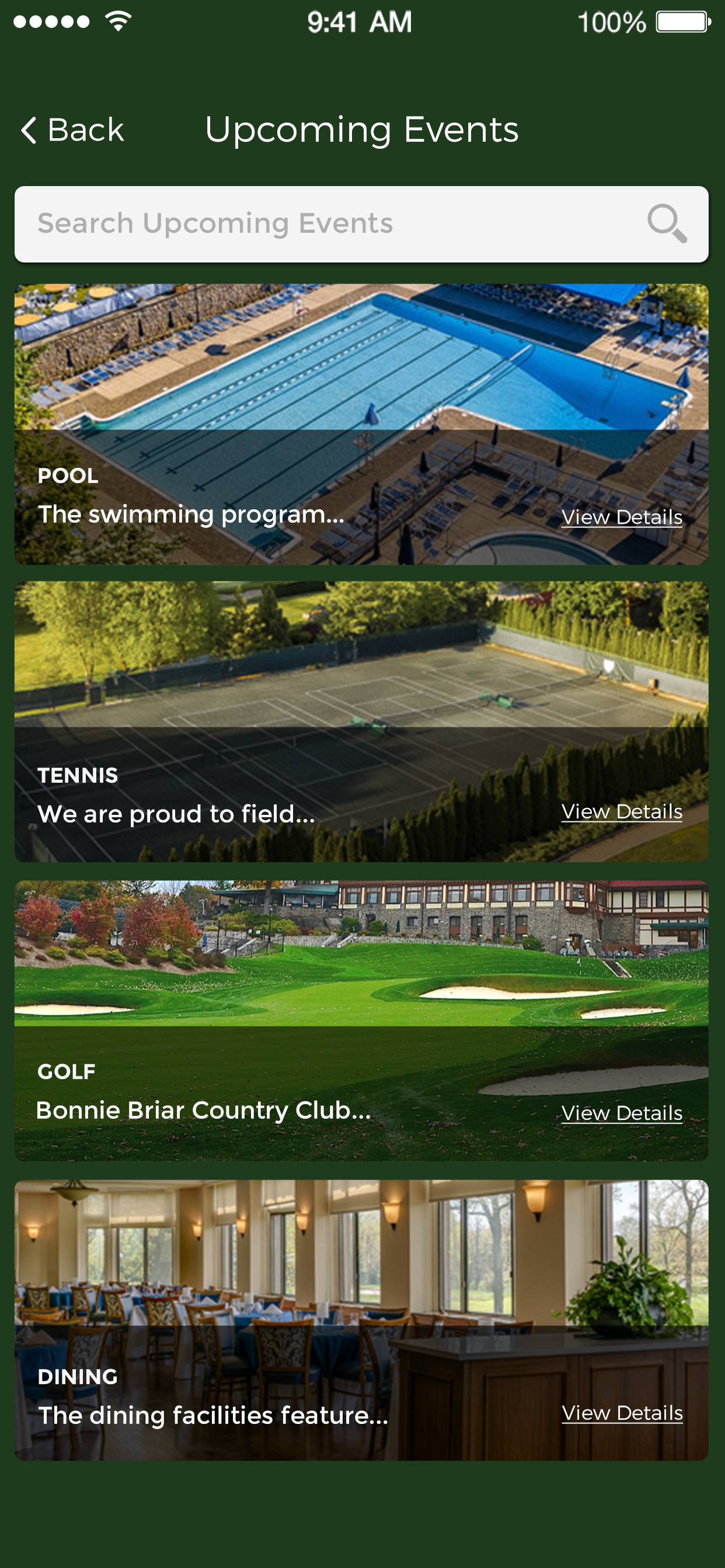 Bonnie Briar Country Club