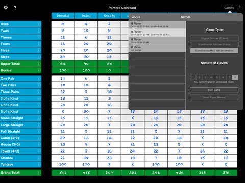 Yatzy Scorecardのおすすめ画像3