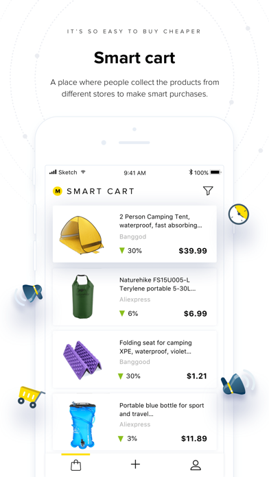Screenshot #1 pour Megabonus: SmartCart