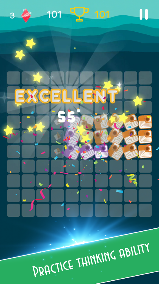 #8. Zen 1010 : Block Puzzle Game (iOS) Podle: Vnstart LLC