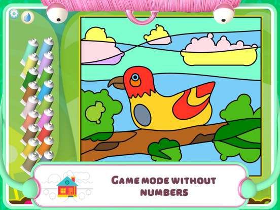 Color by Numbers - Animals iPad screenshot 6 - Games app
