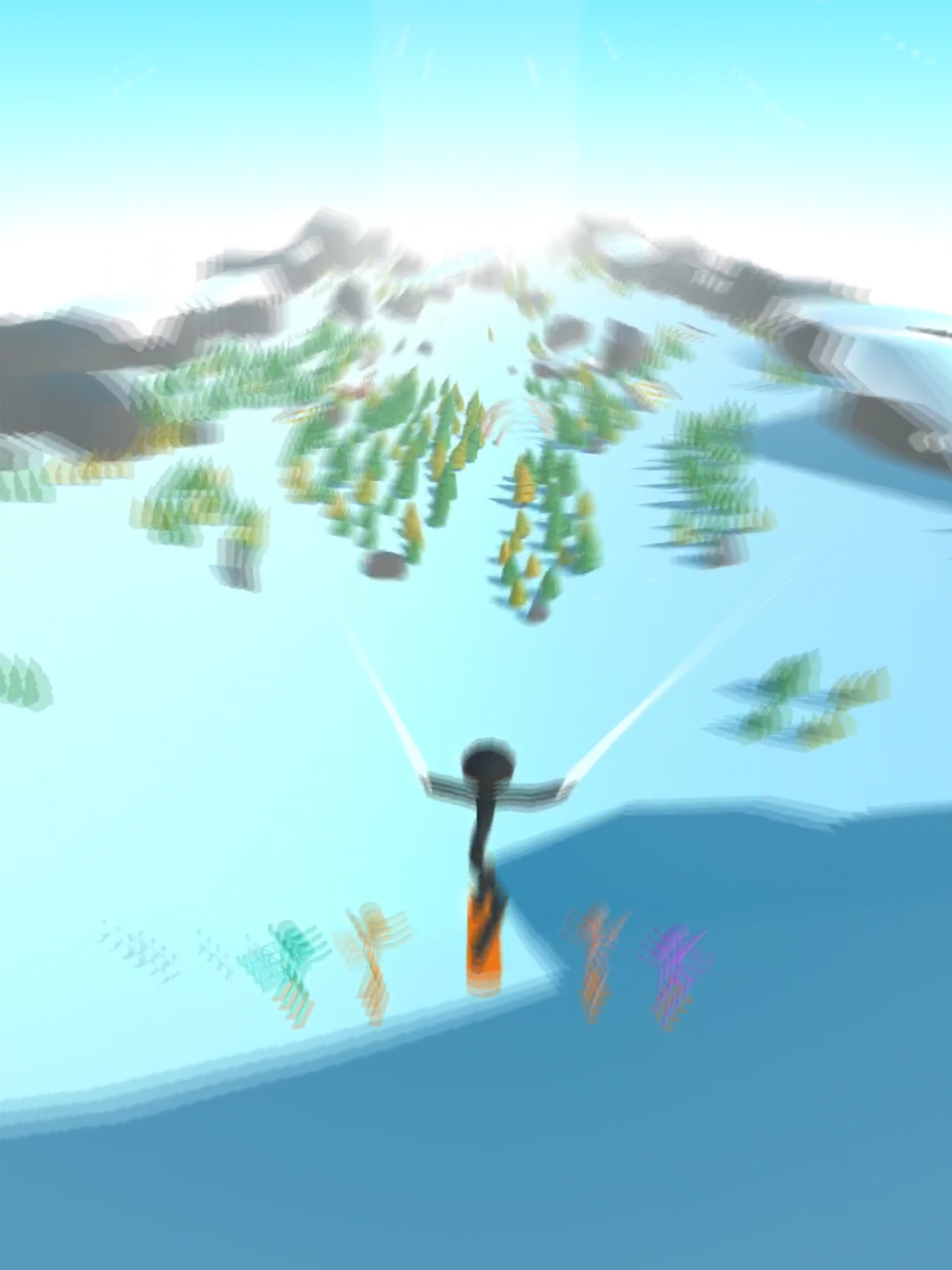 Stickman Snow Ride
