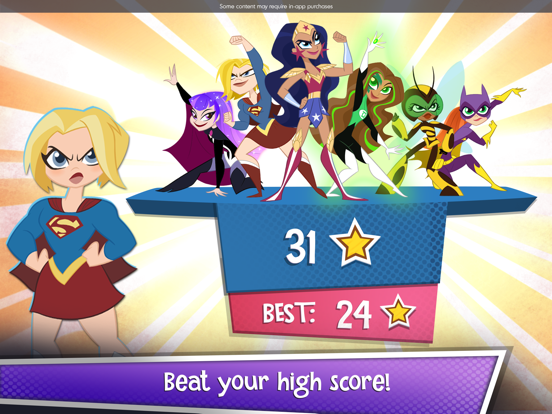 DC Super Hero Girls Blitz iPad app afbeelding 6